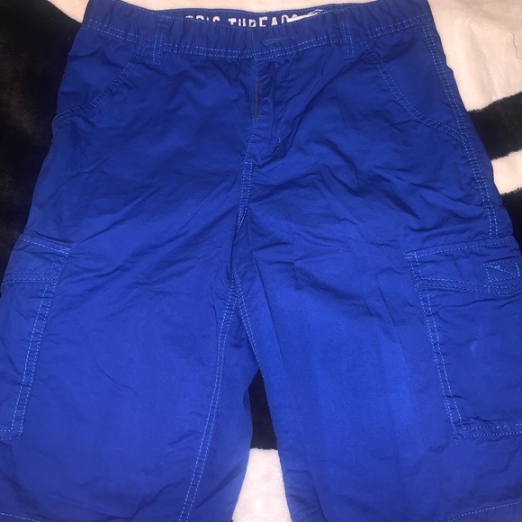 Boys Blue Denim Shorts - Picture 2 of 5
